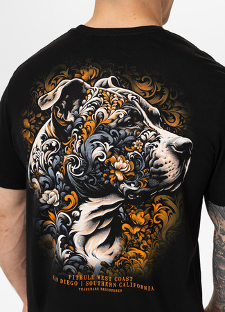 T-shirt PIT BULL TATTOO czarny