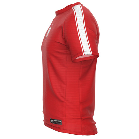 Koszulka Techniczna EXTREME HOBBY Kids POLSKA 2024 czerwona