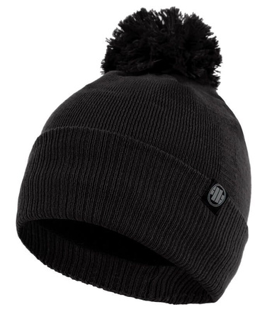 Czapka zimowa PIT BULL BUBBLE SMALL LOGO II czarna