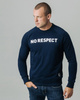 Bluza NO RESPECT BASIC granatowa prosta