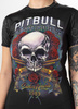 Damska koszulka sportowa Mesh PIT BULL SANTA MUERTE WMN  czarna