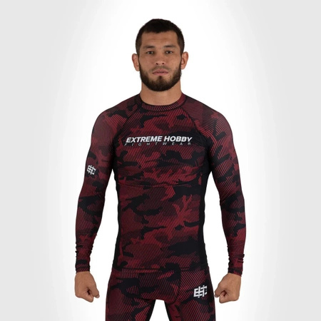 Longsleeve rashguard EXTREME HOBBY HAVOC czerwony