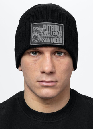 Czapka zimowa PIT BULL SILVAS BLOOD DOG czarna