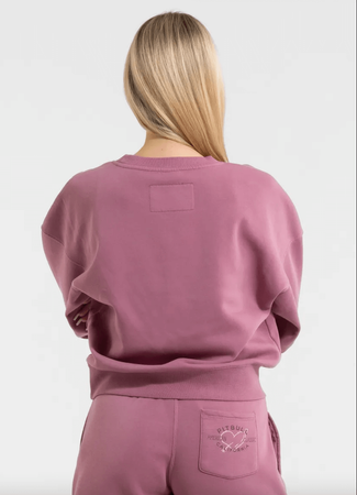 Damska bluza PIT BULL MANZANITA HEART WMN pink prosta