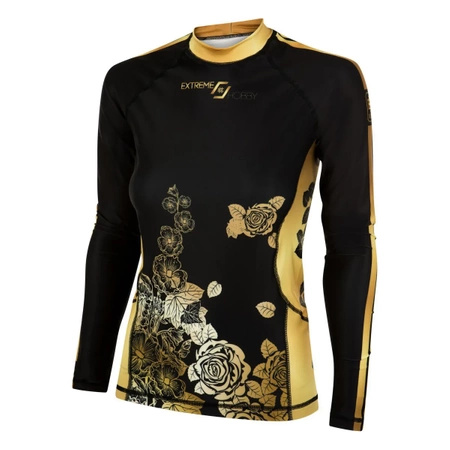 Longsleeve rashguard damski EXTREME HOBBY ROSE czarny