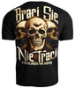 T-shirt PUBLIC ENEMY BSNT czarny