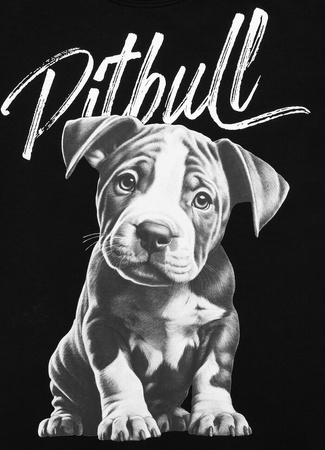 T-shirt damski PIT BULL PUPPY WMN czarny