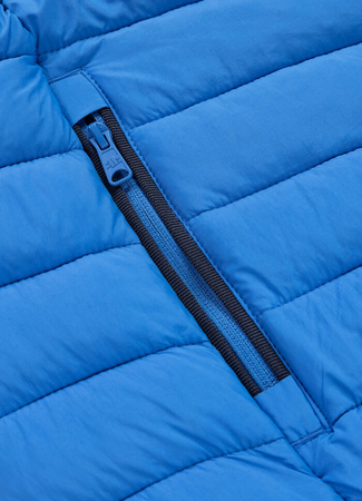 Kurtka PIT BULL NAYLOR HOODED PADDED niebieska (royal blue)