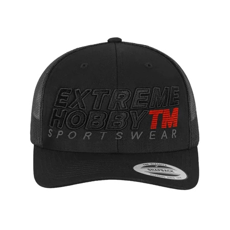 Czapka Trucker EXTREME HOBBY TM czarna