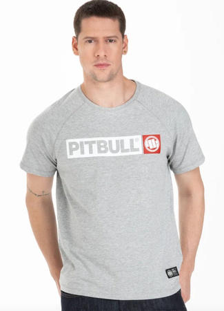 T-shirt PIT BULL HILLTOP spandex 210 szary
