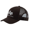 Czapka ALPHA INDUSTRIES TRUCKER BASIC hunter brown 186902 696