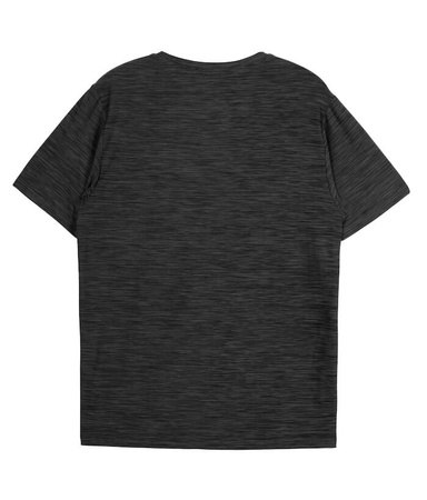 T-shirt PIT BULL SMALL LOGO CASUAL SPORT czarny (black melange)
