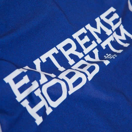 Short sleeve rashguard EXTREME HOBBY TRACE niebieski