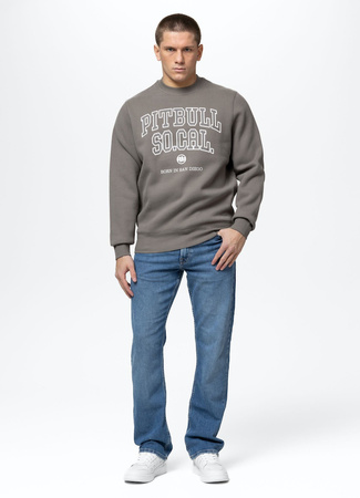 Bluza PIT BULL SO CAL taupe prosta