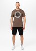 T-shirt PIT BULL SAN DIEGO SUN brązowy (dark brown)