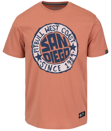 T-shirt PIT BULL SAN DIEGO SUN pale salmon