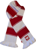 Szalik PASIAK BIAŁO CZERWONY SZALP1