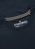 T-shirt PIT BULL SMALL LOGO 23 granatowy