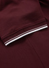 POLO PIT BULL regular LOGO STRIPES bordowe (burgundy)