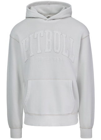 Bluza PIT BULL WASHED ORLANDO white stone kaptur