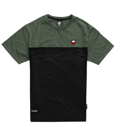 T-shirt ULTRAPATRIOT MODEL ZC2 oliwkowo-czarne