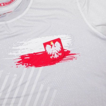 Short sleeve rashguard EXTREME HOBBY POLSKA PRIME biały