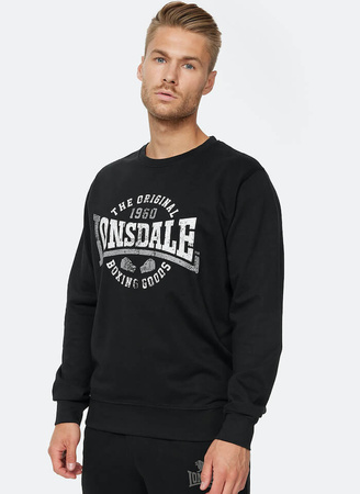 Bluza LONSDALE BADFALLISTER czarna prosta