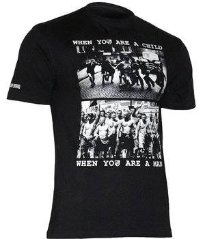 T-shirt USWEAR WHEN YOU'RE A CHILD czarny