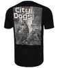 T-shirt PIT BULL CITY OF DOGS czarny