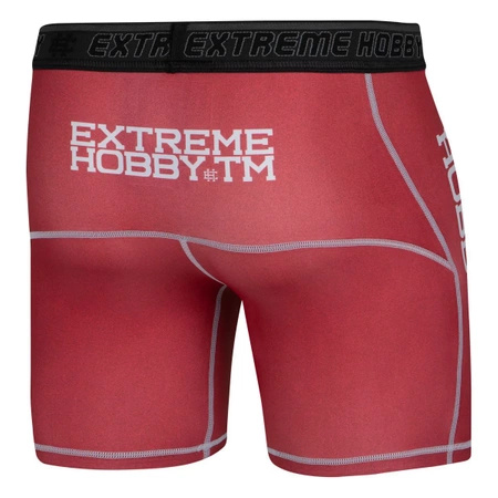 Spodenki Vale Tudo EXTREME HOBBY  TRACE czerwony