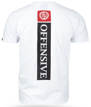 T-shirt DOBERMANS OFFENSIVE SPORT TS367 biały