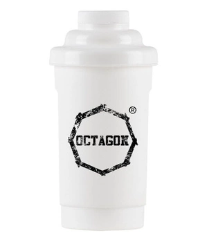 Shaker OCTAGON LOGO biały