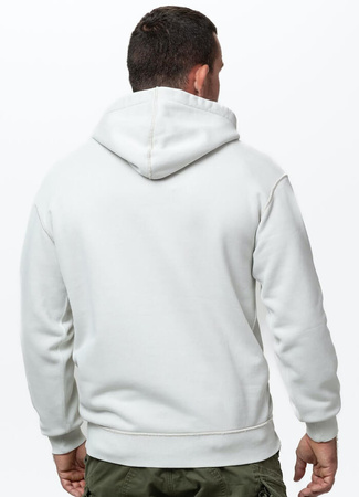 Bluza PIT BULL WASHED ORLANDO white stone kaptur