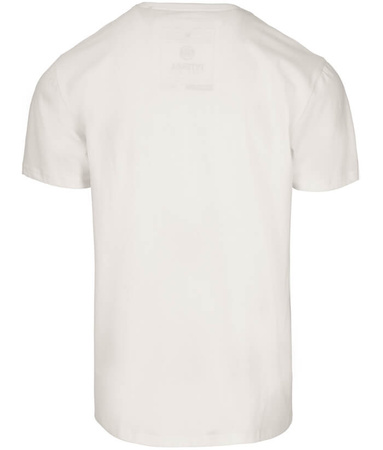 T-shirt PIT BULL SAN DIEGO CA SMALL LOGO biały (off white)