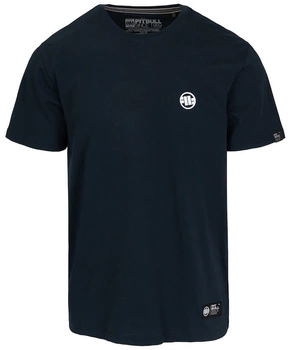 T-shirt PIT BULL SMALL LOGO 25 granatowy (dark navy)