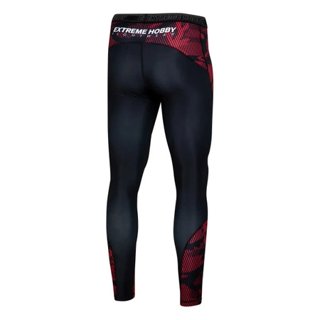 Legginsy męskie EXTREME HOBBY HAVOC czerwony