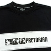 Bluza PRETORIAN FIGHT DIVISION prosta czarna