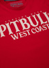 T-shirt PIT BULL SURFING czerwony