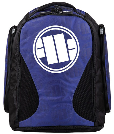 Duży plecak / torba treningowa PIT BULL LOGO niebieski
