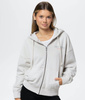 Damska bluza PIT BULL Washed LOVIA SANTA MUERTE WMN white stone rozpinana