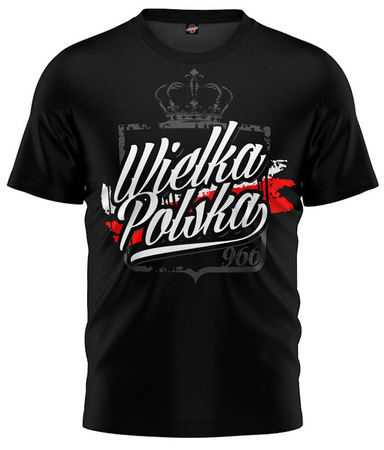 T-shirt WIELKA POLSKA 966 czarny