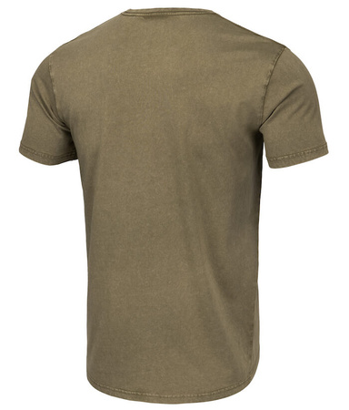 T-shirt PIT BULL Denim Washed  BRAND brązowy