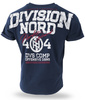 T-shirt DOBERMANS NORDIC BRAND TS201 granatowy