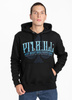 Bluza PIT BULL BLUE SKULL czarna kaptur