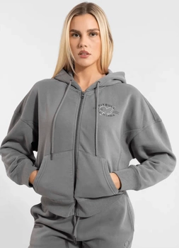 Damska bluza PIT BULL MANZANITA HEART WMN grey rozpinana