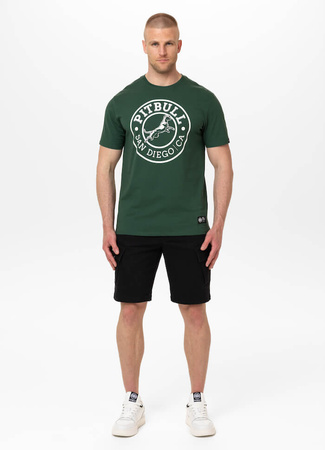 T-shirt PIT BULL SAN DIEGO CA zielony (bottle green)