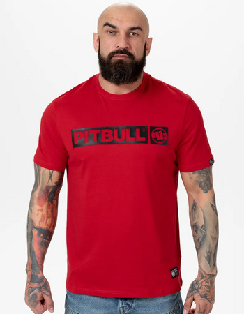 T-shirt PIT BULL HILLTOP 170 czerwony