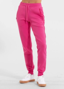 Damskie spodnie PIT BULL DISCOVERY WMN dresowe rasberry red