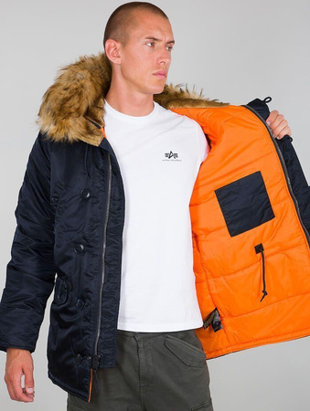 Kurtka ALPHA INDUSTRIES N3B VF 59 granatowa (rep.blue) 103141 07