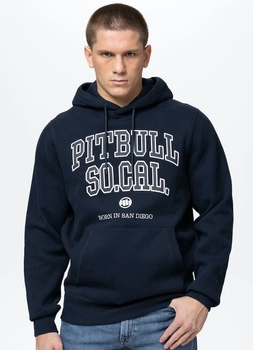 Bluza PIT BULL SO CAL czarna kaptur